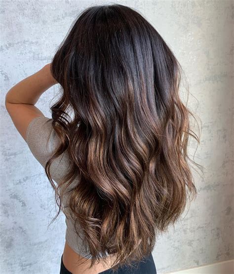 long hairstyles ombre|dark brown ombre long hair.